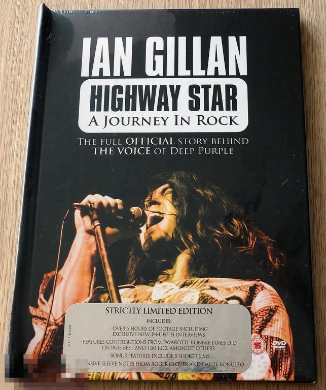 Ian Gillan - Highway Star (A Journey In Rock) Digipak 2DVD Sealed, New 