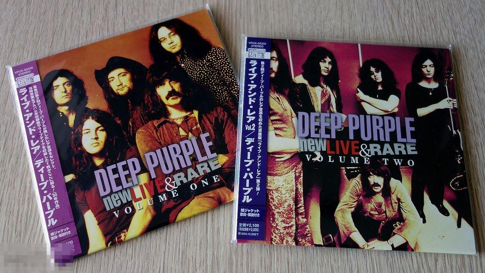 Deep Purple - New Live & Rare 1+2 Japan Mini Vinyl 2CD Sealed 