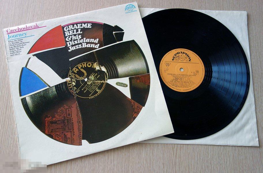 Graeme Bell & His Dixieland Jazz Band - Czechoslovak Journey LP 