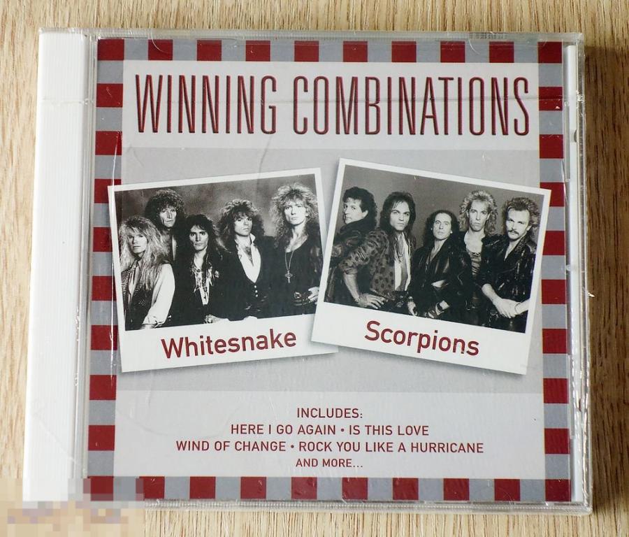 Whitesnake / Scorpions - Winning Combinations CD Sealed, New 