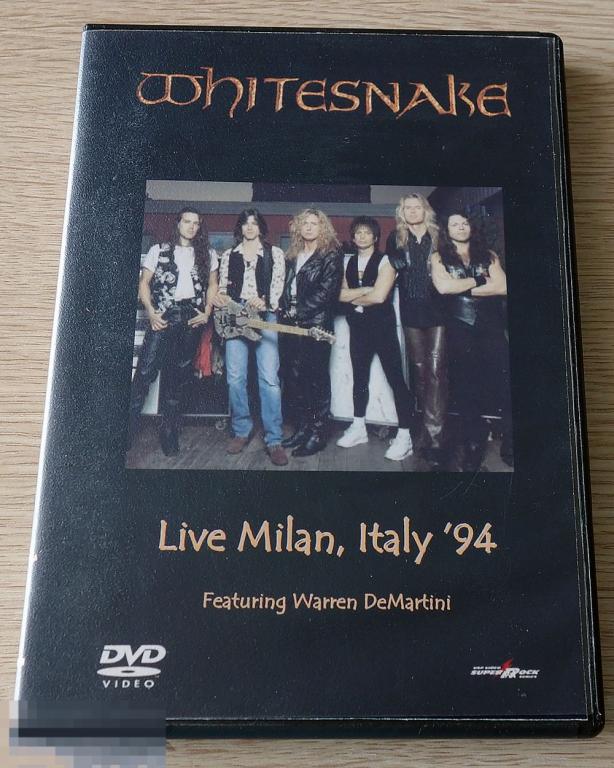 Whitesnake - Live Milan, Italy '94 DVD-R 