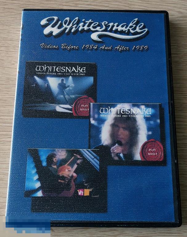 Whitesnake - Videos Before 1984 And After 1989 DVD-R