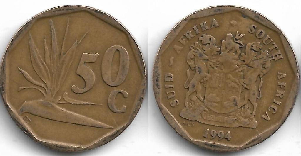 ЮАР 50 центов 1994 (3)