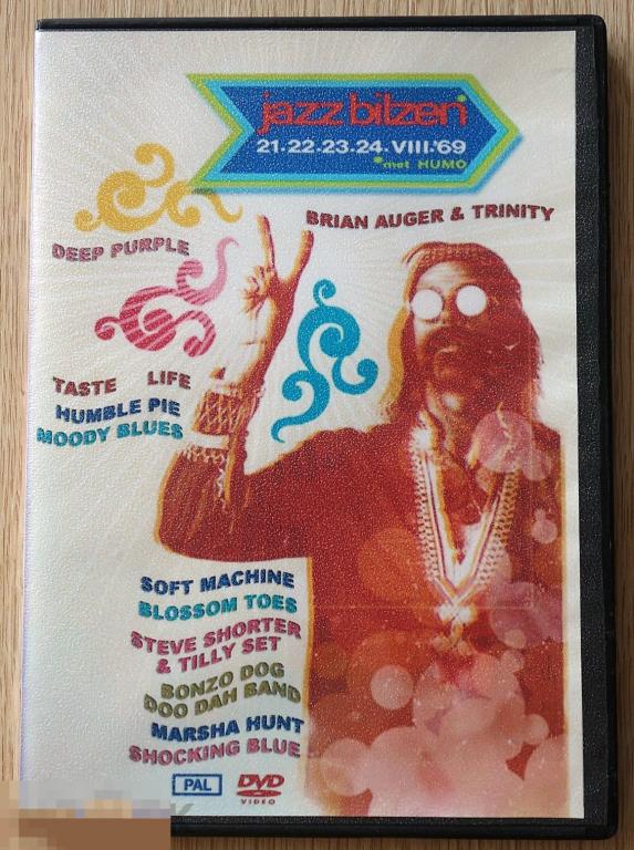 Jazz Bilzen 1969 - Deep Purple, Taste, Soft Machine, Marsha Hunt... DVD-R