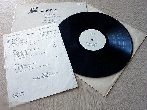 Deep Purple - Made In Europe - Original US Test Press 1976 LP 