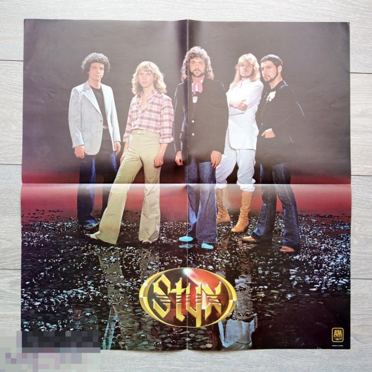 Styx - The Grand Illusion LP 1977 - Только плакат 
