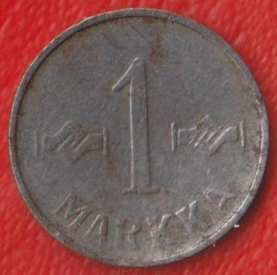 Финляндия 1 марка 1953 г.