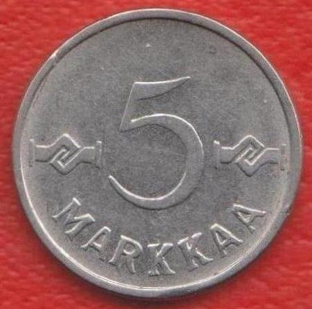 Финляндия 5 марок 1957 г.