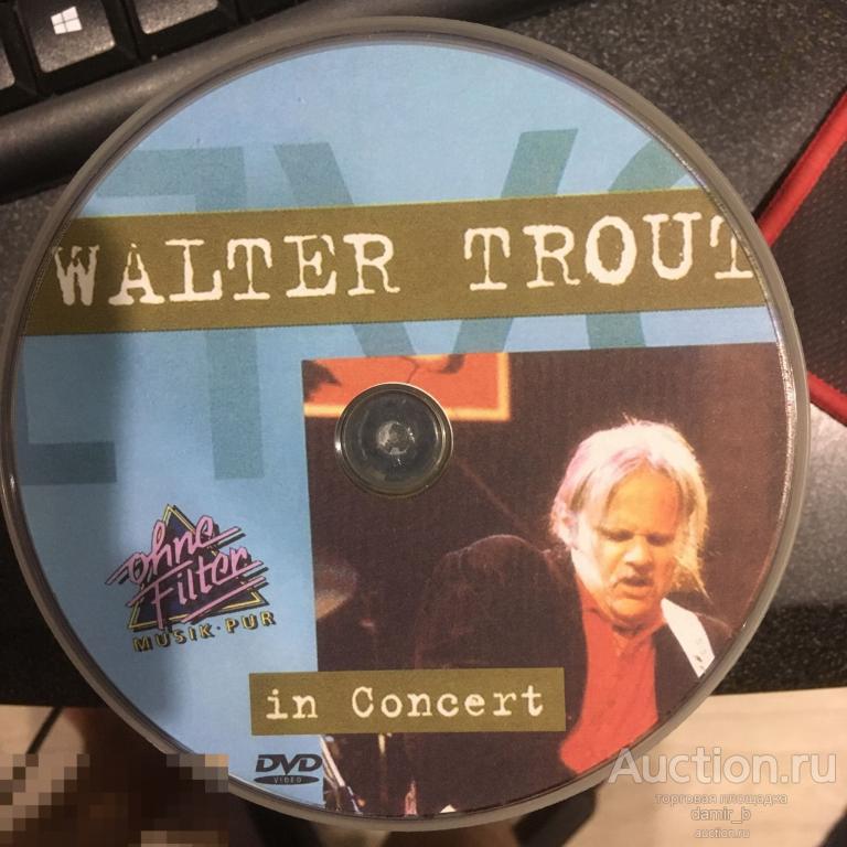 Walter Trout - in Concert (dvd-r)