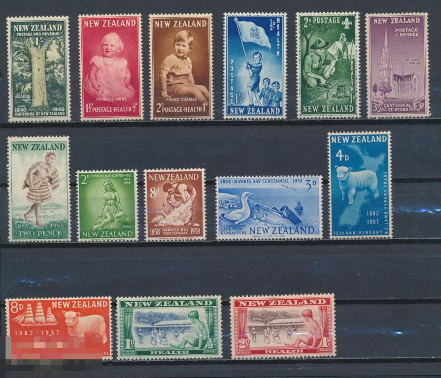 НОВАЯ ЗЕЛАНДИЯ. 1-8d. Архитектура, дети, флора 