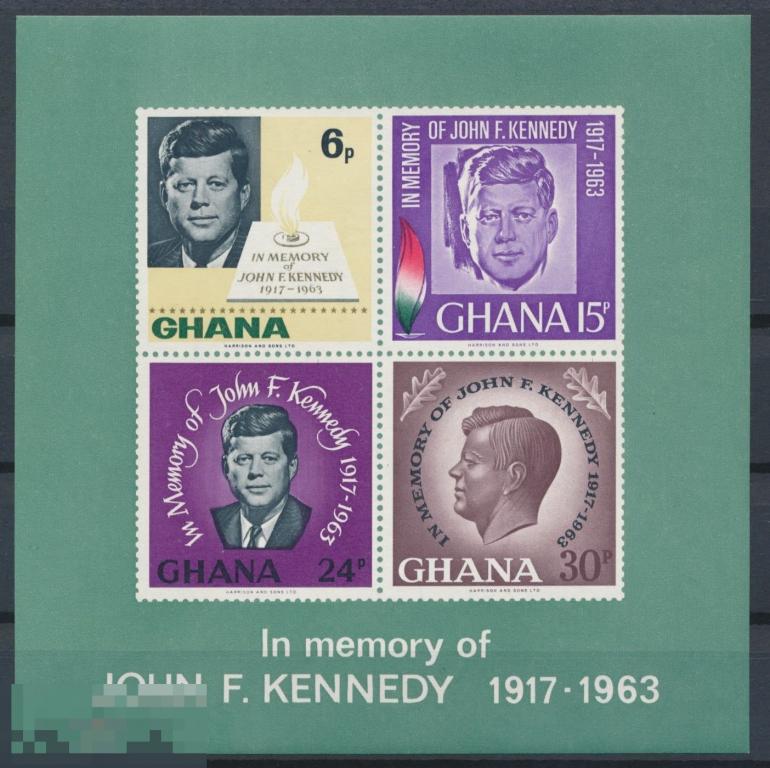 ГАНА 1963. Президент США Джон Кеннеди Смерть. ** 