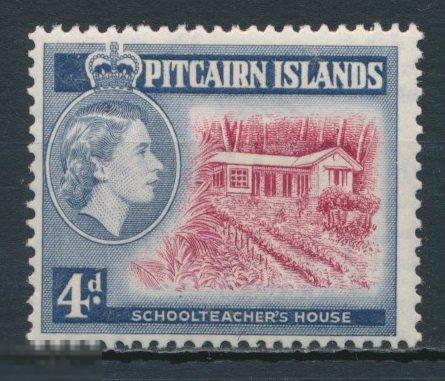 ОСТРОВА ПИТКЭРН. 4d. Архитектура. Королева Елизавета II. * 