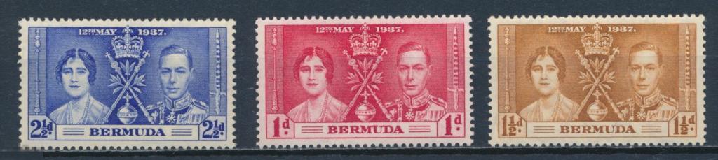 БЕРМУДЫ 1937. Коронация короля Георга V и королевы Елизаветы 