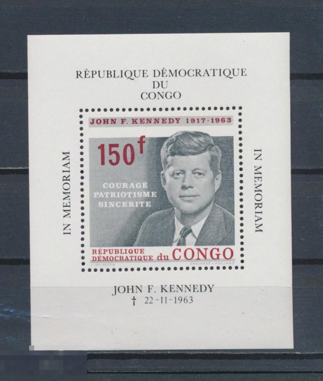 КОНГО 1963. Джон Фицджеральд Кеннеди. ** 