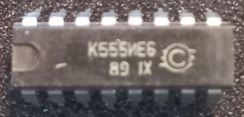 Р04.046 РАДИОДЕТАЛИ МИКРОСХЕМА К555ИЕ6