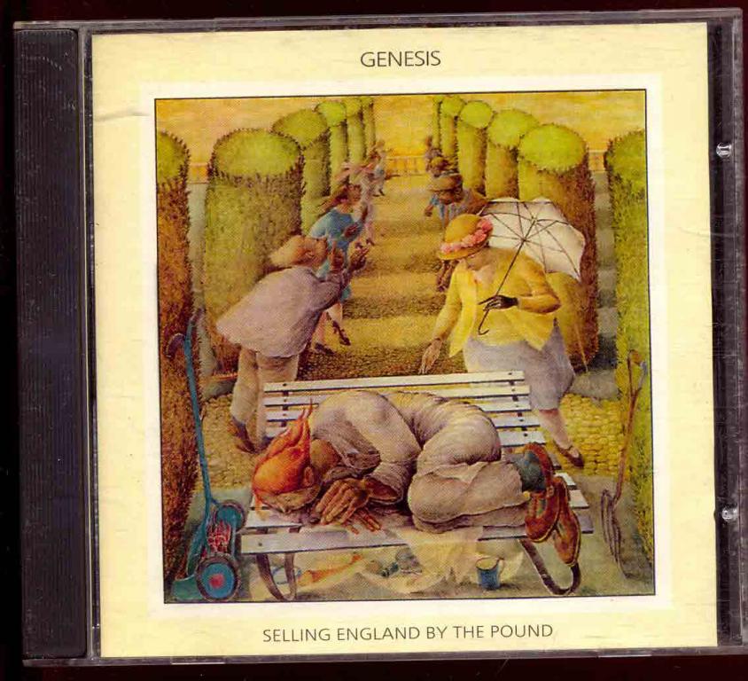 GENESIS  ‎– Selling England By The Pound 1973 Unofficial Грамзапись 1997 отл.сост.