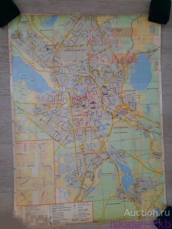 Карта екатеринбурга для автомобилистов