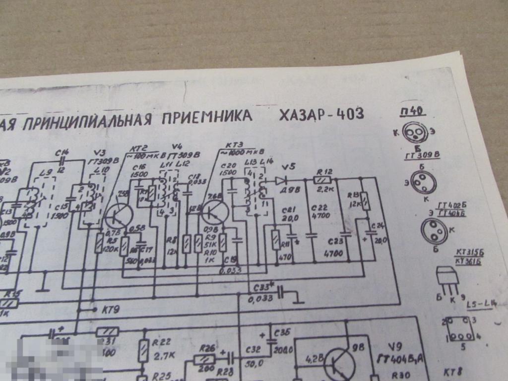 Хазар 401 схема