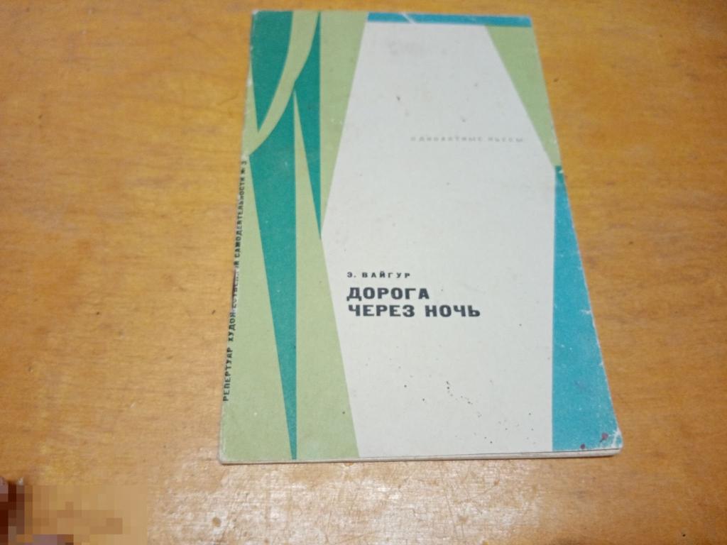 Вайгур Энн    "Дорога через ночь "    1965г 
