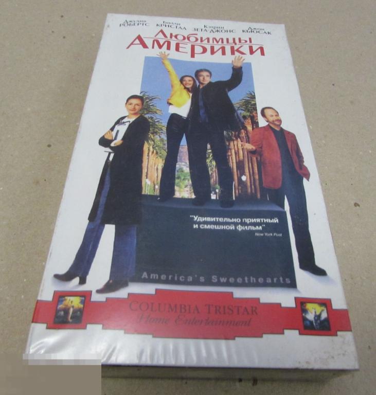 VHS "Любимцы Америки"   новая , запечатана 