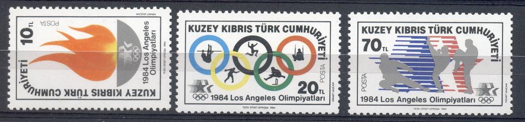 Кипр (Турецкая оккупация) 1984 г. Олимпийские игры в Лос Анжелесе негашеная* *