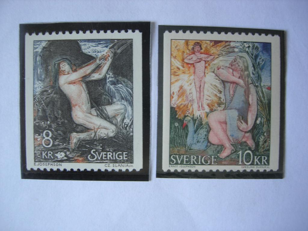 Швеция 1973/1980 стандарт/живопись  MNH