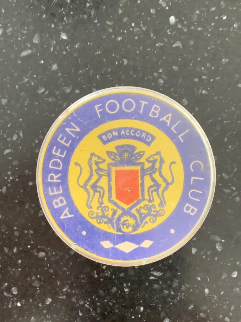 Значок СССР клуб FC Абердин Абердин Шотландия Футбол Редкий цена 20 копеек