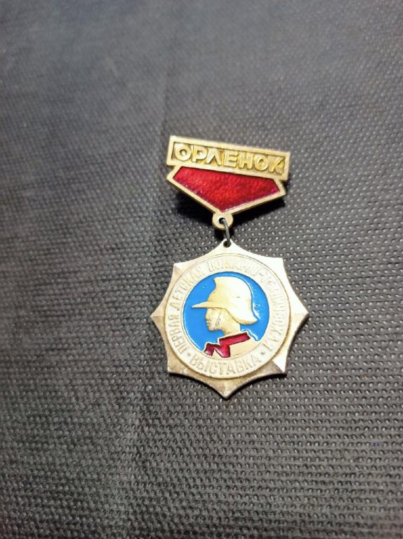 Значок. Орленок. Выставка — покупайте на Auction.ru по выгодной цене ...