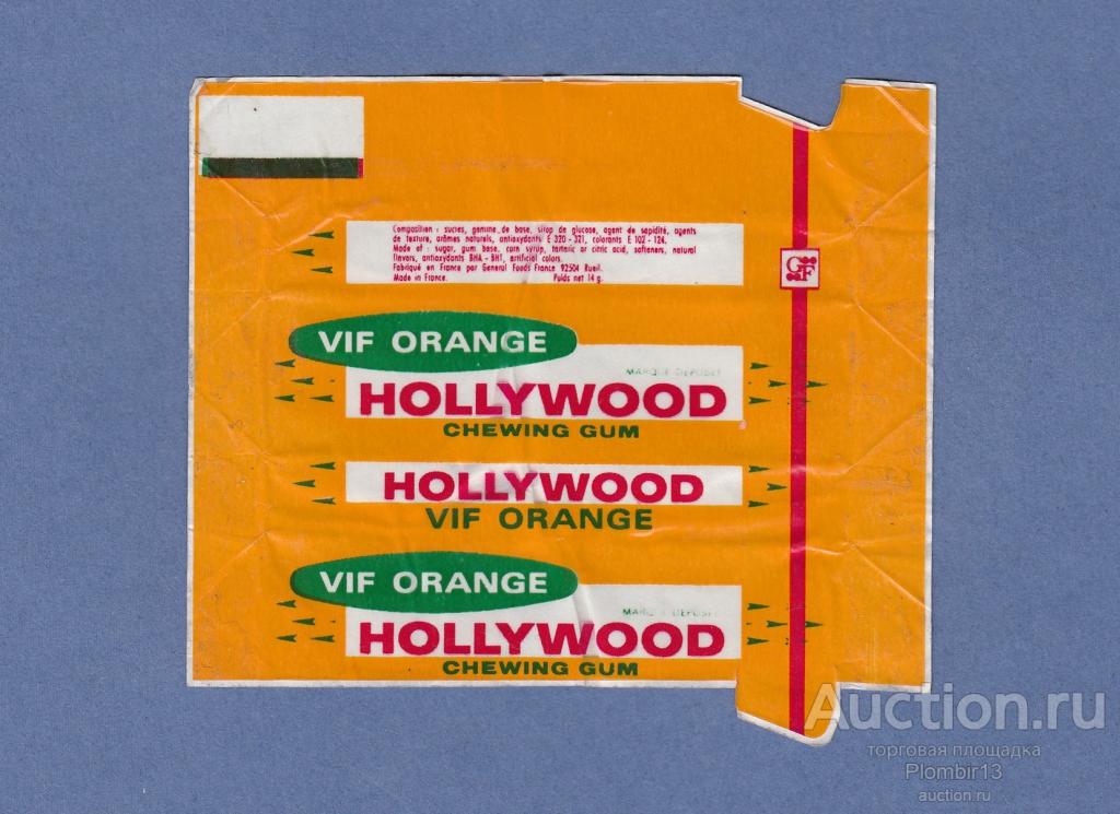 Обертка Франция Hollywood Orange