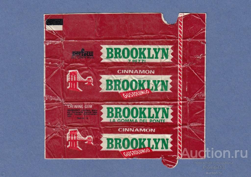 Обертка Италия Perfetti S.p.A. LAINATE  Brooklyn Cinnamon