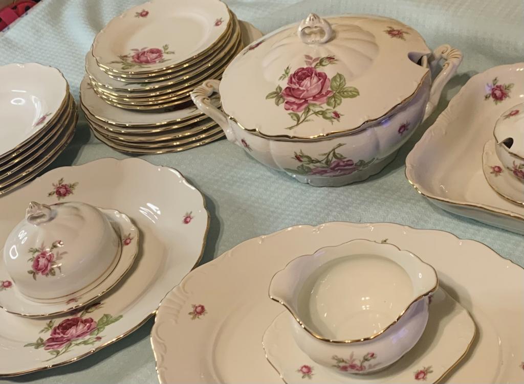 Чехословакия СССР Сервиз столовый фарфор