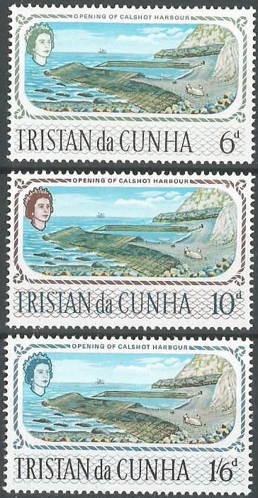 1967 г. Тристан-да-Кунья. Портовые сооружения. MNH