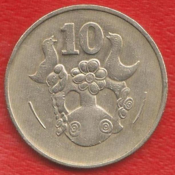 Кипр 10 центов 1983 г.