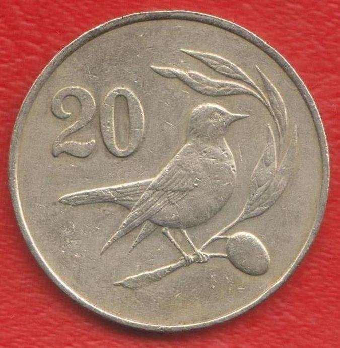 Кипр 20 центов 1983 г.