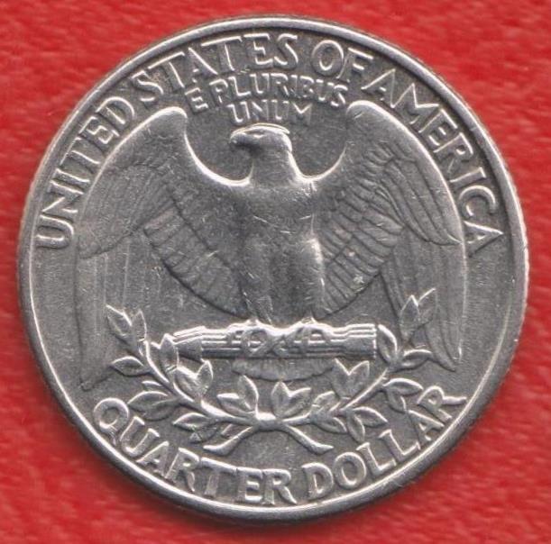США 25 центов 1993 г. квотер P Филадельфия