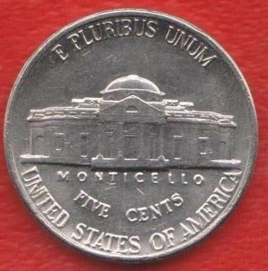 США 5 центов 1988 г. P Филадельфия