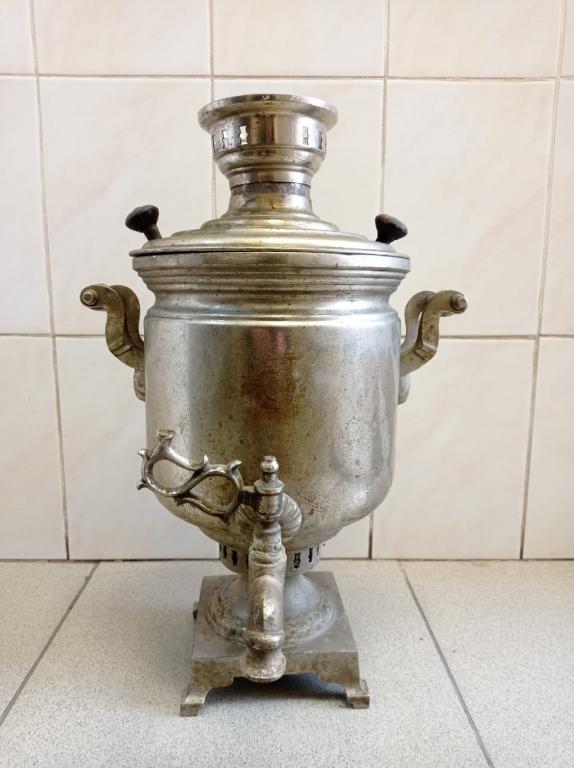 САМОВАР СТАРИННЫЙ УГОЛЬНЫЙ ТУЛА. ТПТ. ТУЛПАТРОНЗАВОД.
