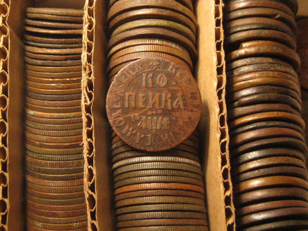 Копейка 1705 года! БК ! Редкая ! Отличная !Пётр 1!До 1917 г.007