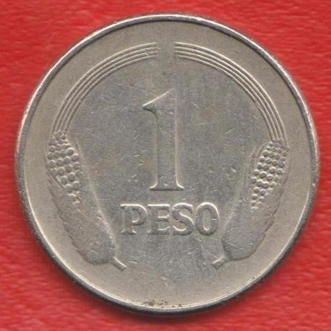 Колумбия 1 песо 1976 г.