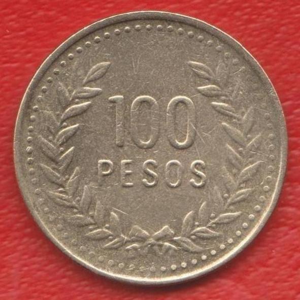 Колумбия 100 песо 1993 г.
