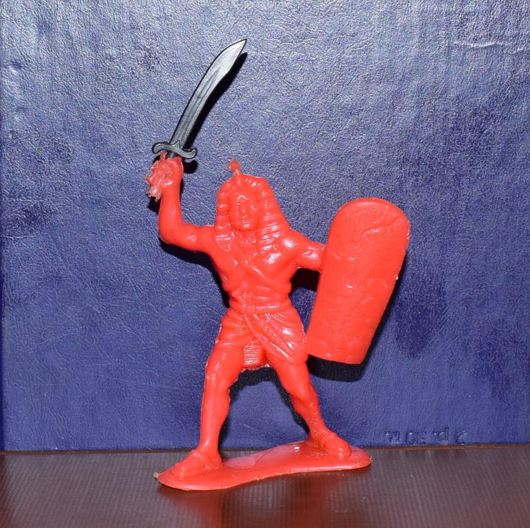 Солдатики СССР - Фараон красного цвета,№4.