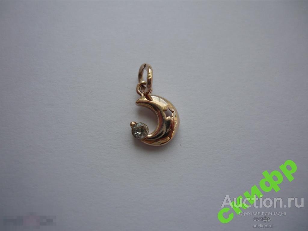 Кулон золотой !41171 