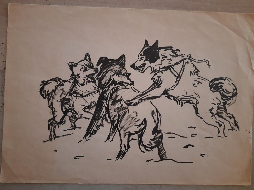 Скоробогатов И.К. (1920-1997) "Чужой" (1951)