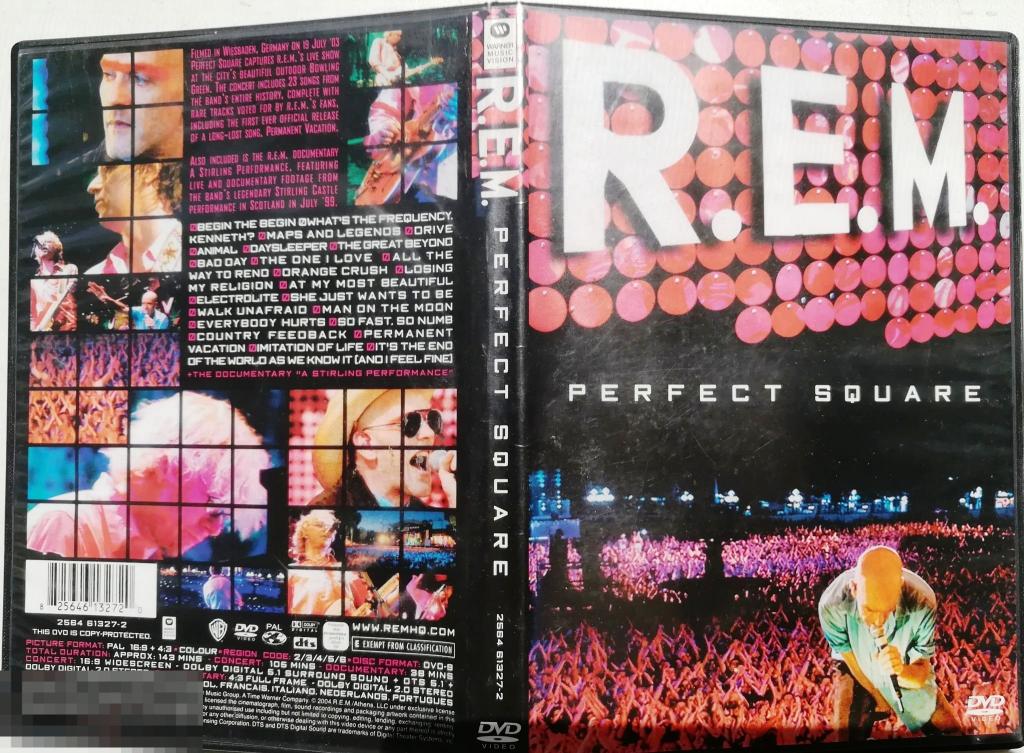 R.E.M. 2004 ,,PERFECT SQUARE'' ( DVD ) Сост: VERY GOOD 