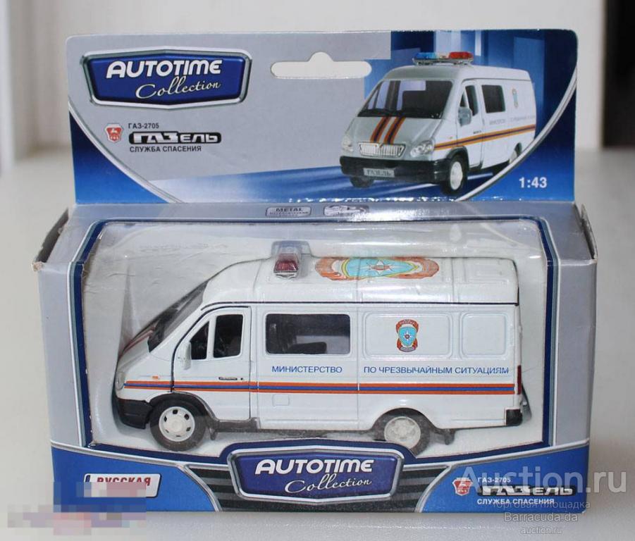 Газ-2705 Служба спасения. Autotime 1:43