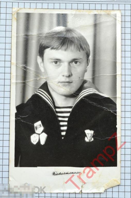 Фотография военнослужащий моряк матрос за дальний поход #03 