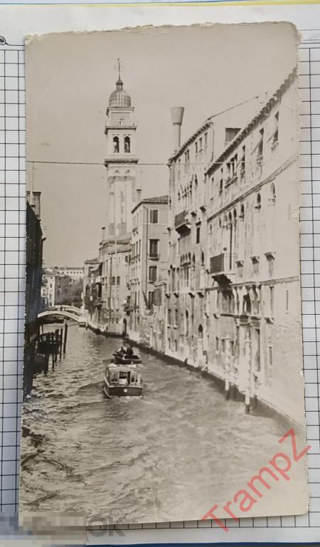 Фотография №8832 канал Венеция лодка гондола 