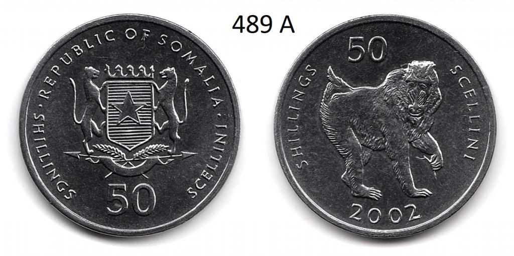 Сомали. 50 шиллингов. 2002 год.