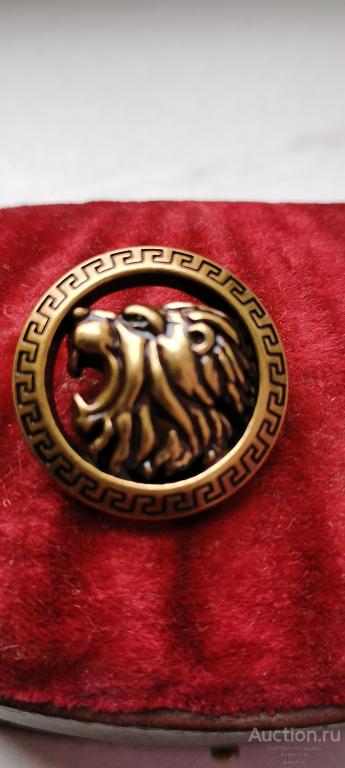 Винтаж пуговицы Gucci Versace лев леопард конь Редкость оригинал люкс