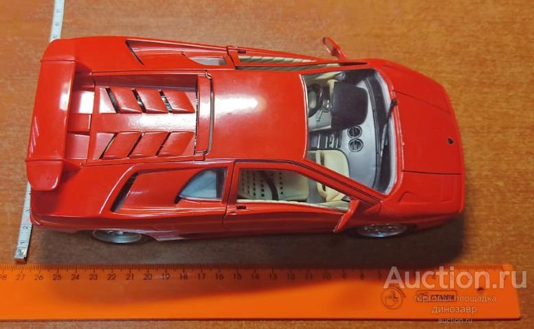 Коллекционная модель автомобиля Lamborghini Diablo, масштаб 1/18. Состояние! Италия.